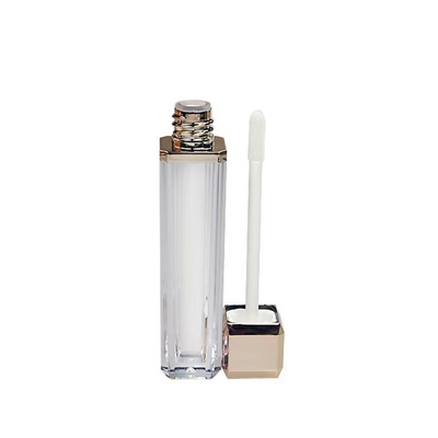 Bevochtigende Lipgloss Lipbalsem Tube 4g Leeg Ronde Mond Lipstick Tube Met Rubber Seal Schroef Sluiting Plastic