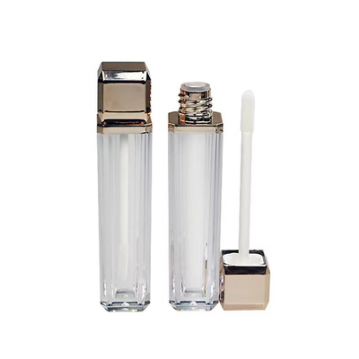 Bevochtigende Lipgloss Lipbalsem Tube 4g Leeg Ronde Mond Lipstick Tube Met Rubber Seal Schroef Sluiting Plastic