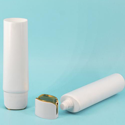 Leeg cosmetisch verpakking Dubbellagig PE-buis met stempel