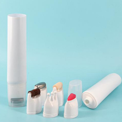 Persoonlijke kleur lege cosmetische verpakking PE-buis gecombineerd Flexo met stempel