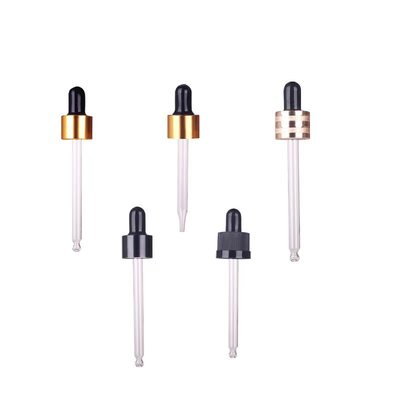 18 mm 24 mm geribbelde PP-plastic drupper voor essentiële olieflessen en veelzijdig