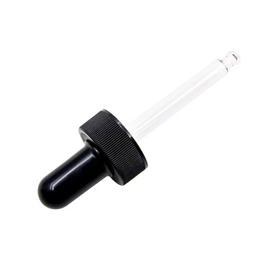 18 mm 24 mm geribde PP-druppelmachine met plastic pipet aangepaste kleur voor gemakkelijke afgifte