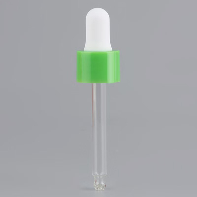 Aanpasbare kleur 18 mm 24 mm gladde PP-druppelmachine met plastic pipet voor nauwkeurige metingen