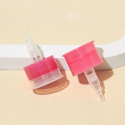 Plastic PET-materiaal Kleurrijk 28/410 33/410 0,5cc Dosering Flip Top Nagelpoel Dispenser Olieverwijder Pomp lekbestendig