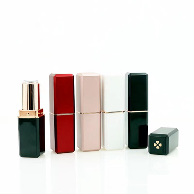 5g lege ronde mond Lipstick buis met rubberen zegel schroef sluiting Plastic voor cosmetisch monster Voorzien Voorzien