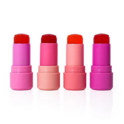 Lippenstiftbuis met rubberen afdichting Plastic Lipbalmbuis voor cosmetische verpakkingen