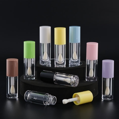 Functie Lipgloss Verpakking Metalen vierkant cosmetica met helling en staven