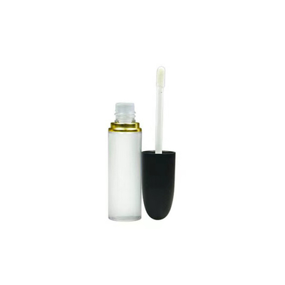 Lippenstiftbuis met rubberen zegel schroef sluiting Plastic Lipbalmbuis voor cosmetische container