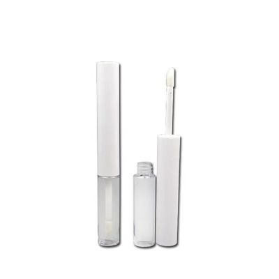 DIY 4g lege ronde mond Lipstick Tube Rubber Seal Schroef sluiting Plastic Lip Balm Tube voor cosmetische container verpakking