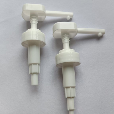 28mm 32mm aangepaste kleur vloeistof dispenser vierkant hoofd lotion pomp voor het wassen van handen