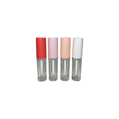 Verpakking Leeg 6 ml Helder Lipgloss Tubes Wand Ronde Custom Logo Lipgloss Tubes
