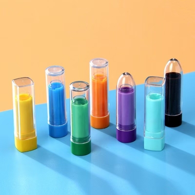 1G lege lippenstiftbuis met schroefsluiting Plastic Lipbalmbuis voor cosmetische verpakkingen