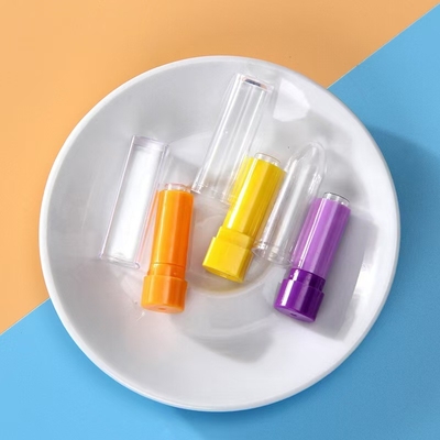 1G lege lippenstiftbuis met schroefsluiting Plastic Lipbalmbuis voor cosmetische verpakkingen