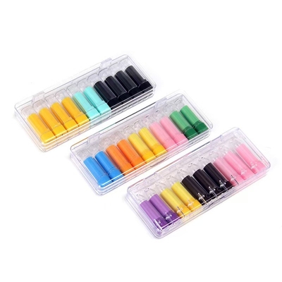 1G lege lippenstiftbuis met schroefsluiting Plastic Lipbalmbuis voor cosmetische verpakkingen