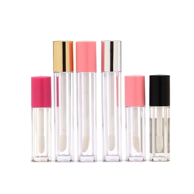 3G Leeg Beveled Mouth Lipstick Tube Closure Plastic Lip Balm Tube voor cosmetische container