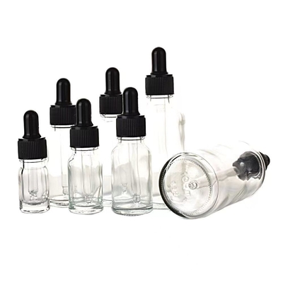 Luchtdichte verzegelingen Glas fles essentiële olie Standaard Leeg 5ml 10ml 15ml 20ml 30ml 50ml 100ml
