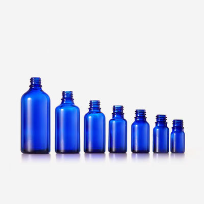 Amber Cobalt Blue Green Essential Oil Bottle - Eco-Friendly Well Sealing Perfume Bottle for Aromatherapy