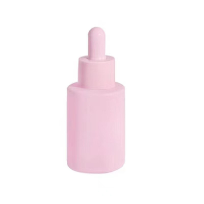 Lege etherische olie fles aangepaste kleur met zwarte druppelaar 5ml 10ml 15ml 20ml 30ml 50ml 100ml
