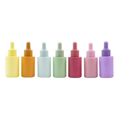 Hoogwaardige 10ml 20ml 30ml 50ml Macaron Kleur Essentiële Olie Fles voor Cosmetica