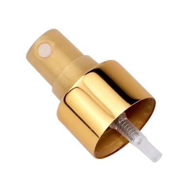 18mm 20mm Luxe Gouden Metalen Aluminium Geanodiseerde Fijne Mist Spray Pompverstuiver Met Halve of Volle Dop