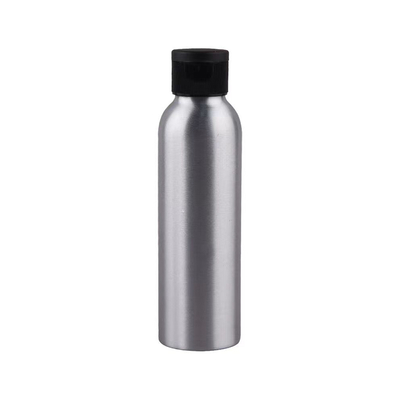 100ml 150ml 250ml Zilver geanodiseerde aluminium fles Cosmetische verpakking Aluminium fles