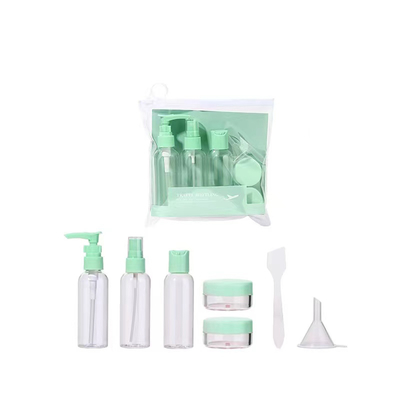 Reisset Flesjes Set Draagbaar Navulbaar Plastic Shampoo Huidverzorging Spray Lotion Reis Cosmetica