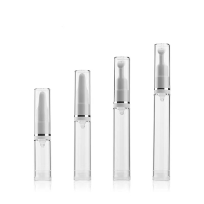 5ml 10ml 15ml Oogcrème Container Platte Applicator Airless Oogcrème Fles