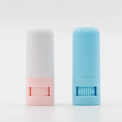 Op maat gemaakte 10g lege blush stick fles deodorant balsem stick top rotatie cosmetische plastic verpakkingscontainer herbruikbaar