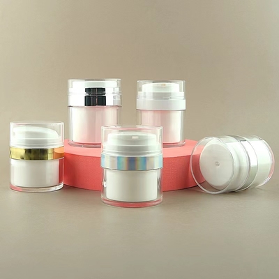 Meestal gebruikte luchtloze fles met verschillende capaciteit 30ml 50ml 80ml 100ml Aanvaard aanpassing
