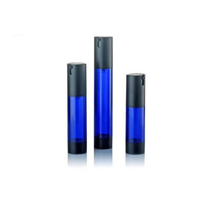 15 ml 30 ml 50 ml plastic luchtloze pompfles voor cosmetica aangepast logo geaccepteerd