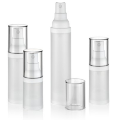 Delicaat uiterlijk 5 ml 10 ml 15 ml 30 ml plastic luchtloze pompfles voor huidverzorging