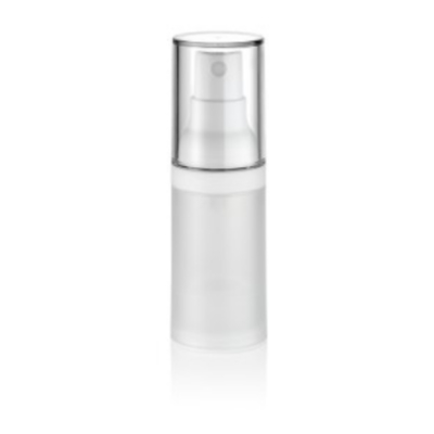 Delicaat uiterlijk 5 ml 10 ml 15 ml 30 ml plastic luchtloze pompfles voor huidverzorging