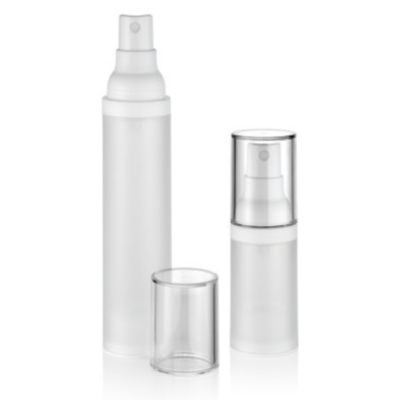 Delicaat uiterlijk 5 ml 10 ml 15 ml 30 ml plastic luchtloze pompfles voor huidverzorging