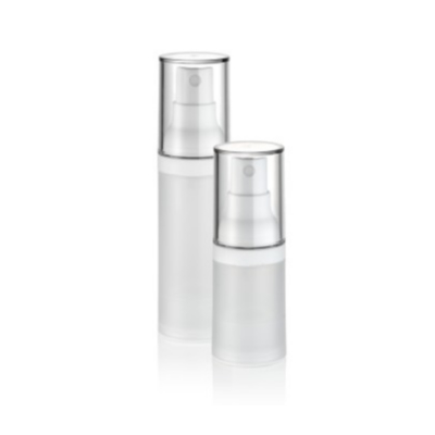 Delicaat uiterlijk 5 ml 10 ml 15 ml 30 ml plastic luchtloze pompfles voor huidverzorging