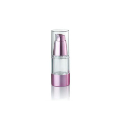 Rose Gold 15ml Luchtdichte Pompfles Met Hoogwaardig Kunstwerk Ondersteuning Maatwerk