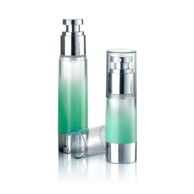 Speciale Flat Head 15ml 30ml 50ml luchtloze pomp fles Ondersteuning Aanpassing