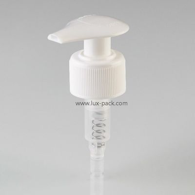 Groothandel Duurzame topkwaliteit 24/28mm Plastic lotion pomp met verschillende hoogte voor body wash lotion
