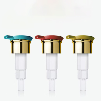 SR-304 Hoeveelheid 1 Stuk Aangepaste Kleur 28mm 4cc Output Handcrème Gel PP Plastic Links-rechts Lotionpomp