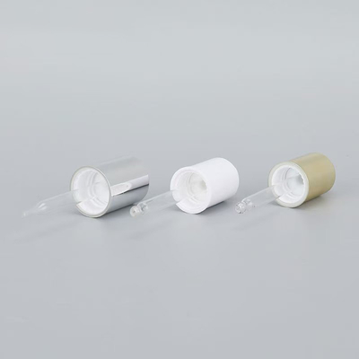 Gemakkelijke 18mm 20mm 24mm UV sluiting Plastic dropper voor essentiële olie fles