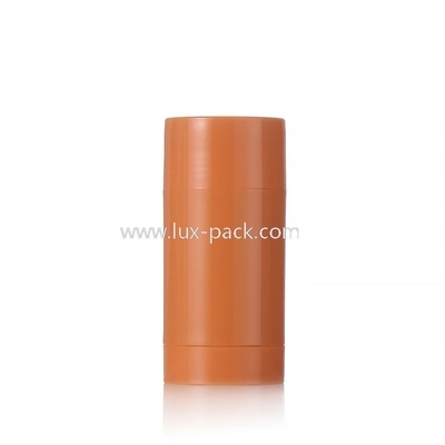 Kleurrijke cilindervorm 15g 30g 50g 75g 100g Plastic Deodorant Balsem Stick Accepteer Maatwerk