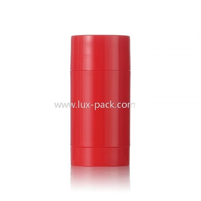 Kleurrijke cilindervorm 15g 30g 50g 75g 100g Plastic Deodorant Balsem Stick Accepteer Maatwerk