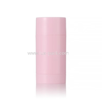 Kleurrijke cilindervorm 15g 30g 50g 75g 100g Plastic Deodorant Balsem Stick Accepteer Maatwerk