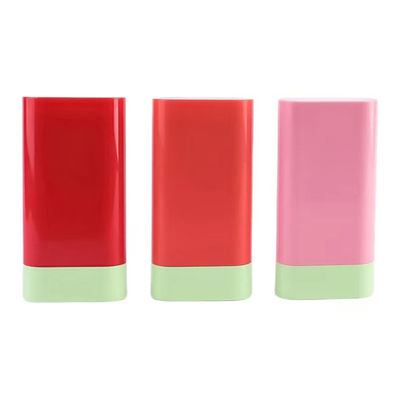 Heldere kleur Onderaanvulling 20g Deodorant Balsem Stick Container Aanvaard OEM ODM