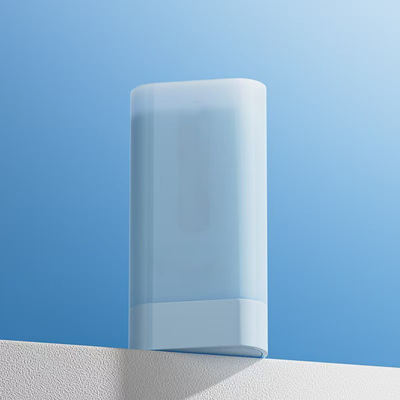 Metalen veer bodemvulling 20g Plastic Deodorant Balsem Stick Container Accepteer kleuren maken