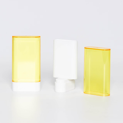 Metalen veer bodemvulling 20g Plastic Deodorant Balsem Stick Container Accepteer kleuren maken