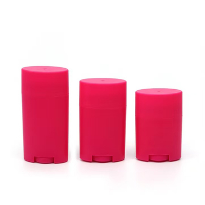Verschillende Kleuren 35g 50g 75g PP Plastic Body Fragrance Deodorant Balsem Stick
