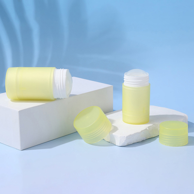 Nieuw ontwerp 35g 50g 75g PP Double Shell Body Fragrance Deodorant Balsem Container voor persoonlijke verzorging