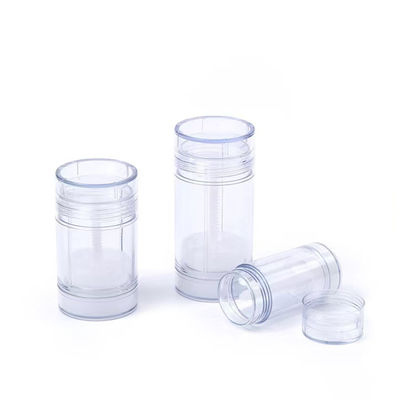 Roterend ontwerp 15g 30g 50g 75g 100g AS Plastic Geurcontainer Deodorantstick