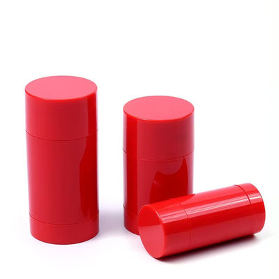 Heldere kleur 15g 30g 50g 75g 100g AS Plastic Body Fragrance Container Leeg Deodorant Balsem