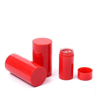 Heldere kleur 15g 30g 50g 75g 100g AS Plastic Body Fragrance Container Leeg Deodorant Balsem